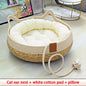 Summer Woven Cat Bed