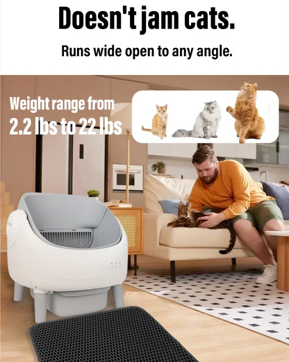 Smart Self-Cleaning Cat Litter Box