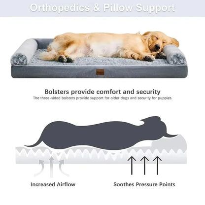 CloudSoft™ Pet Bed – Elegant All-Season Nest for Dogs & Cats